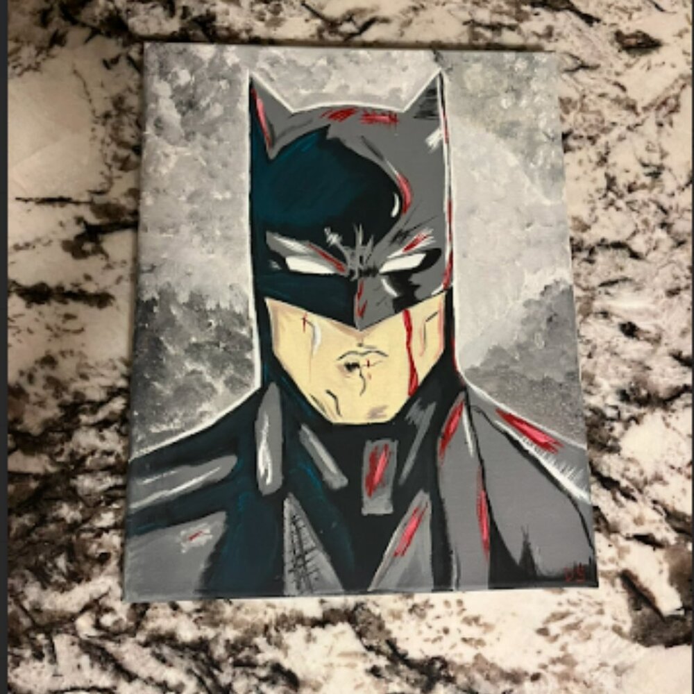 Batman painting